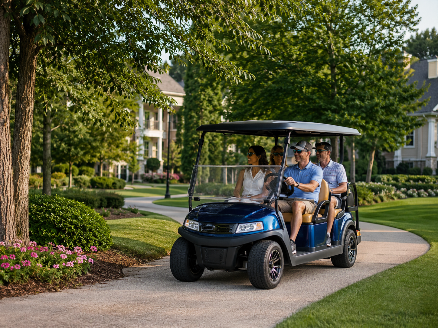 Golf cart lifestyle in Peachtree City