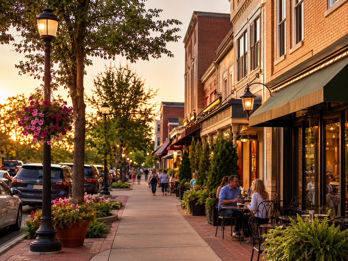 Shopping and dining in Peachtree City